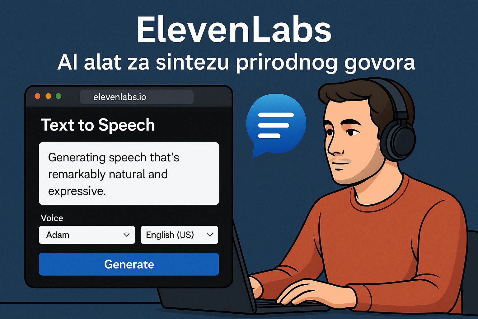 ElevenLabs.io – Najbolji AI alat za prirodan govor i kloniranje glasa