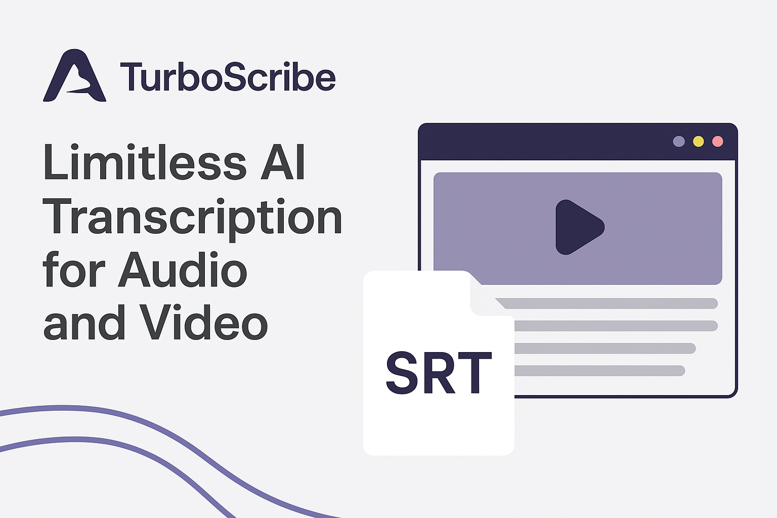 TurboScribe – Limitless AI transkripcija za audio i video
